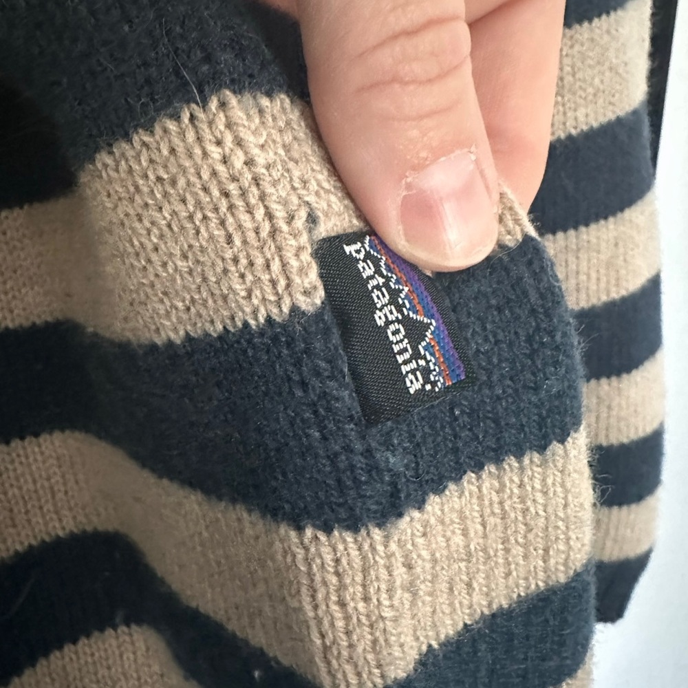 Patagonia Striped Crewneck Sweater - Picture 2 of 3